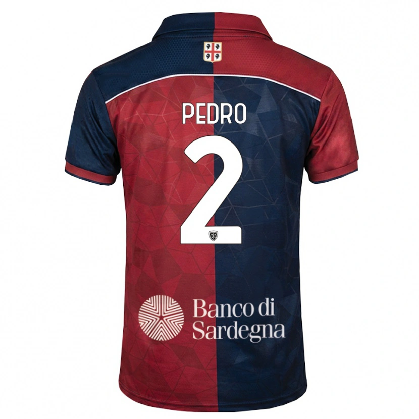 Danxen Criança Camisola Zé Pedro #2 Bordô Azul Real Principal 2026/27 Camisa