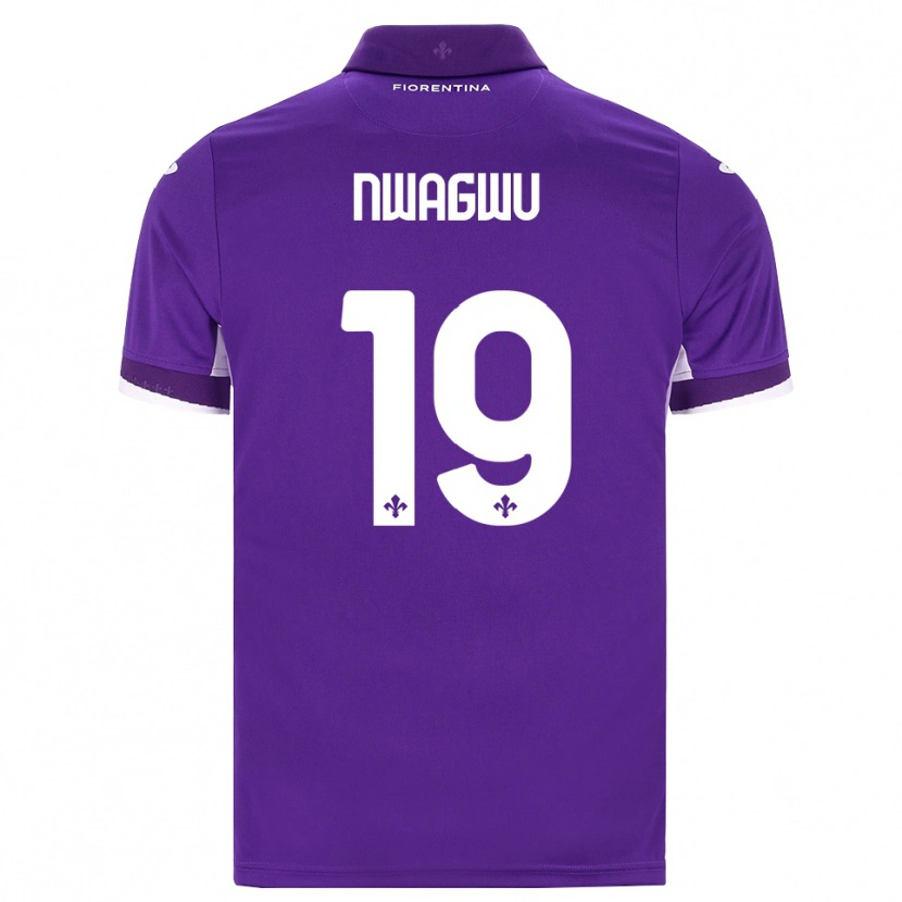 Danxen Criança Camisola Ikenna Nwagwu #19 Roxo Branco Rosa Principal 2026/27 Camisa