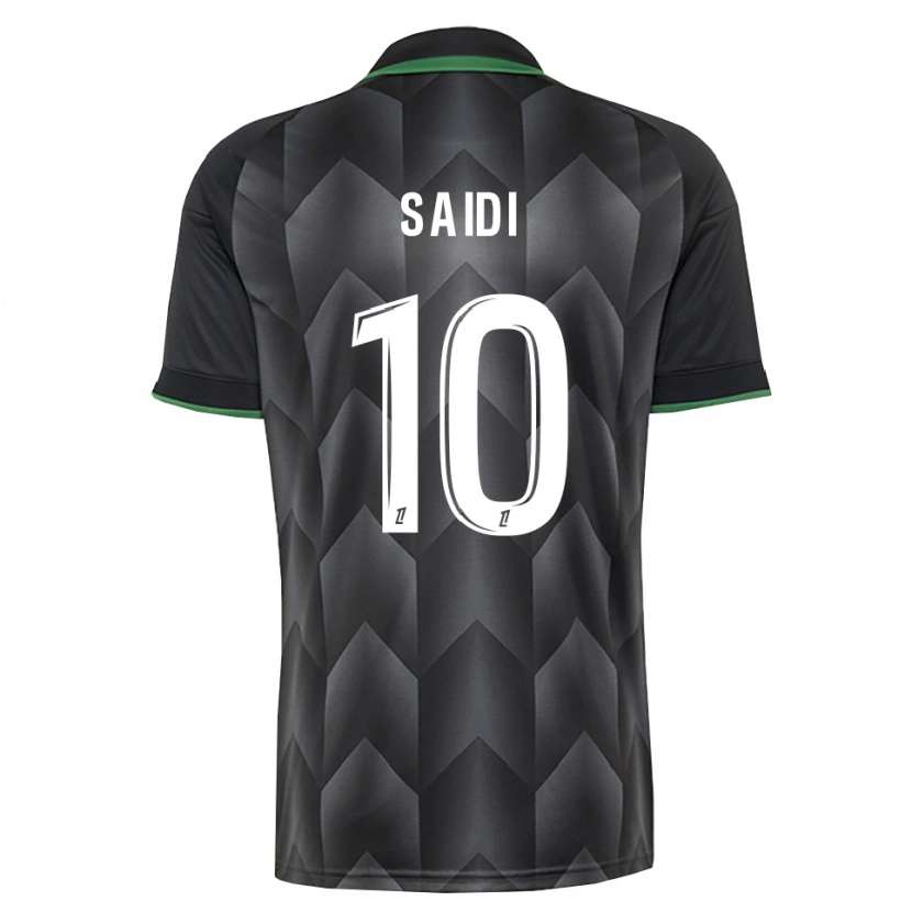 Danxen Criança Camisola Kahissa Saïdi #10 Branco Preto Verde Alternativa 2026/27 Camisa