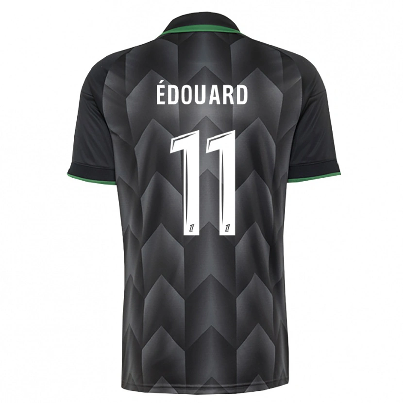 Danxen Criança Camisola Odsonne Édouard #11 Branco Preto Verde Alternativa 2026/27 Camisa