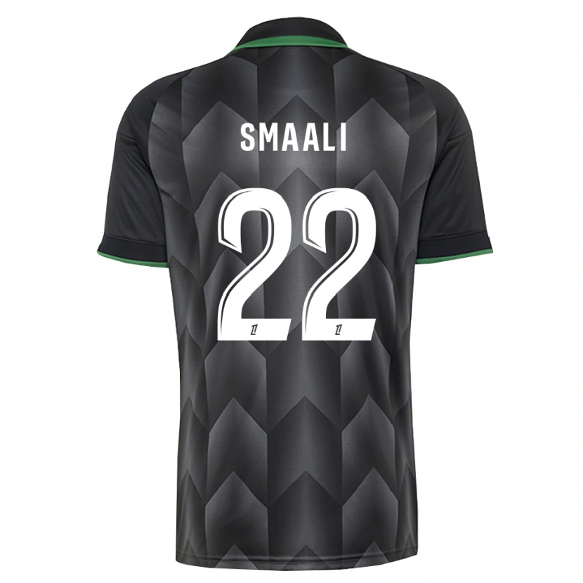 Danxen Criança Camisola Emma Smaali #22 Branco Preto Verde Alternativa 2026/27 Camisa