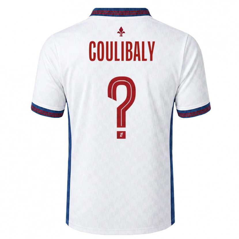 Danxen Criança Camisola Bilal Coulibaly #0 Vermelho Branco Azul Alternativa 2026/27 Camisa