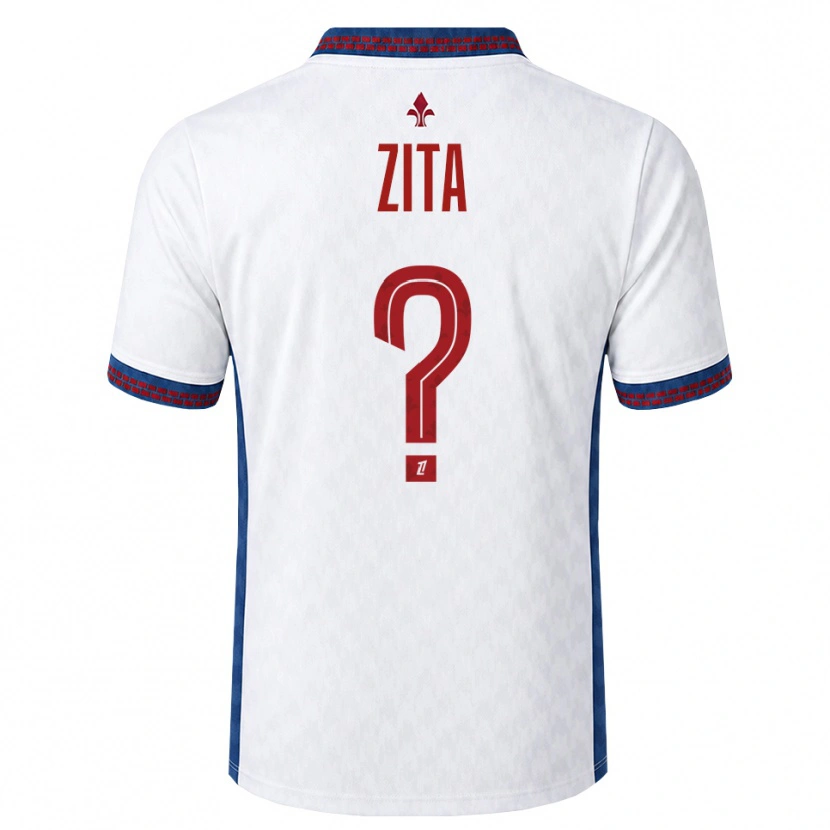 Danxen Criança Camisola Kisley Zita #0 Vermelho Branco Azul Alternativa 2026/27 Camisa