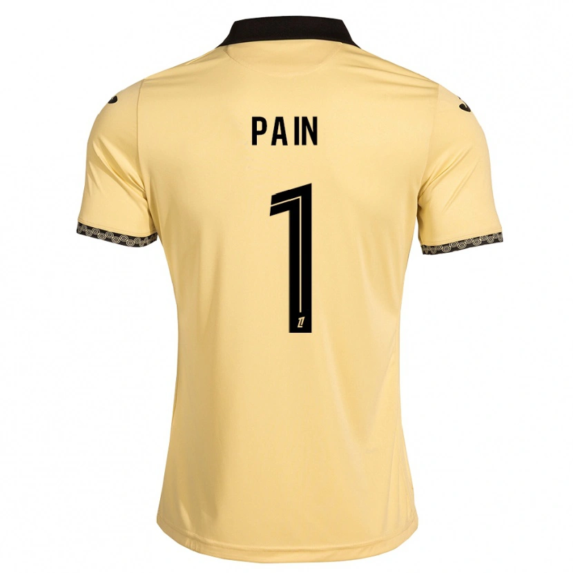 Danxen Criança Camisola Ilan Pain #1 Branco Navajo Preto Alternativa 2026/27 Camisa
