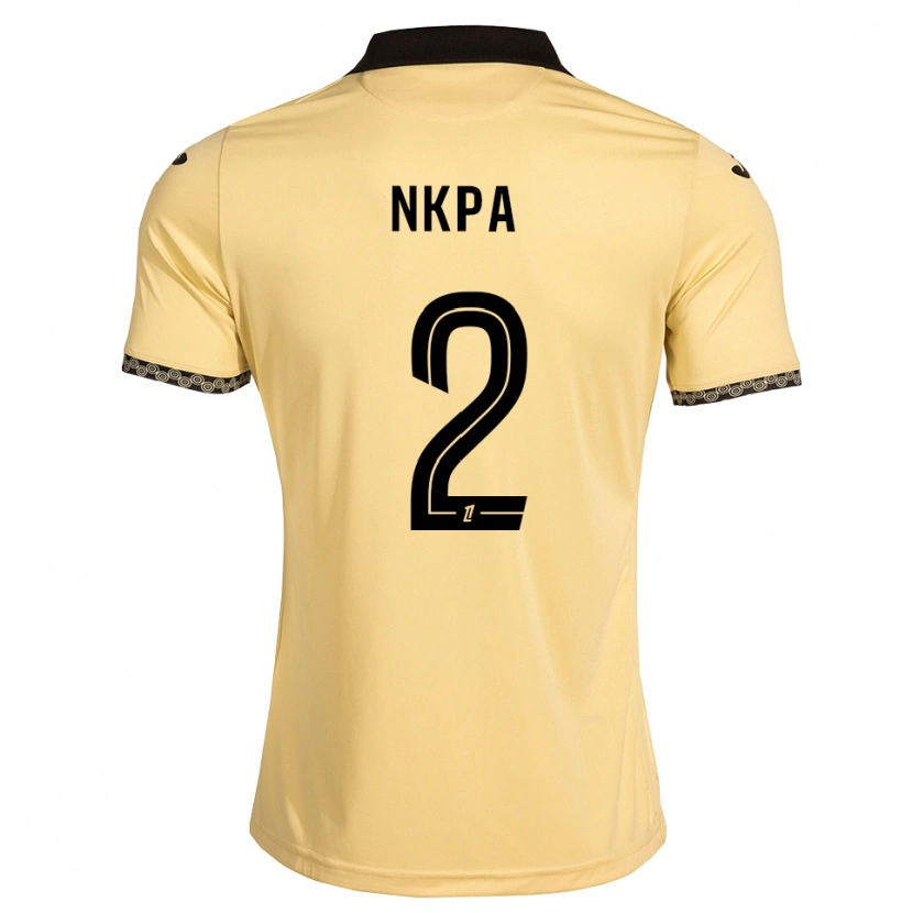 Danxen Criança Camisola Elie Nkpa #2 Branco Navajo Preto Alternativa 2026/27 Camisa