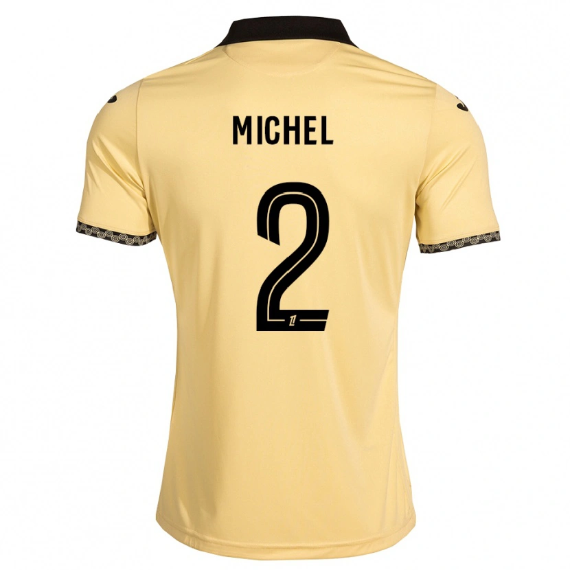 Danxen Criança Camisola Raphaël Michel #2 Branco Navajo Preto Alternativa 2026/27 Camisa