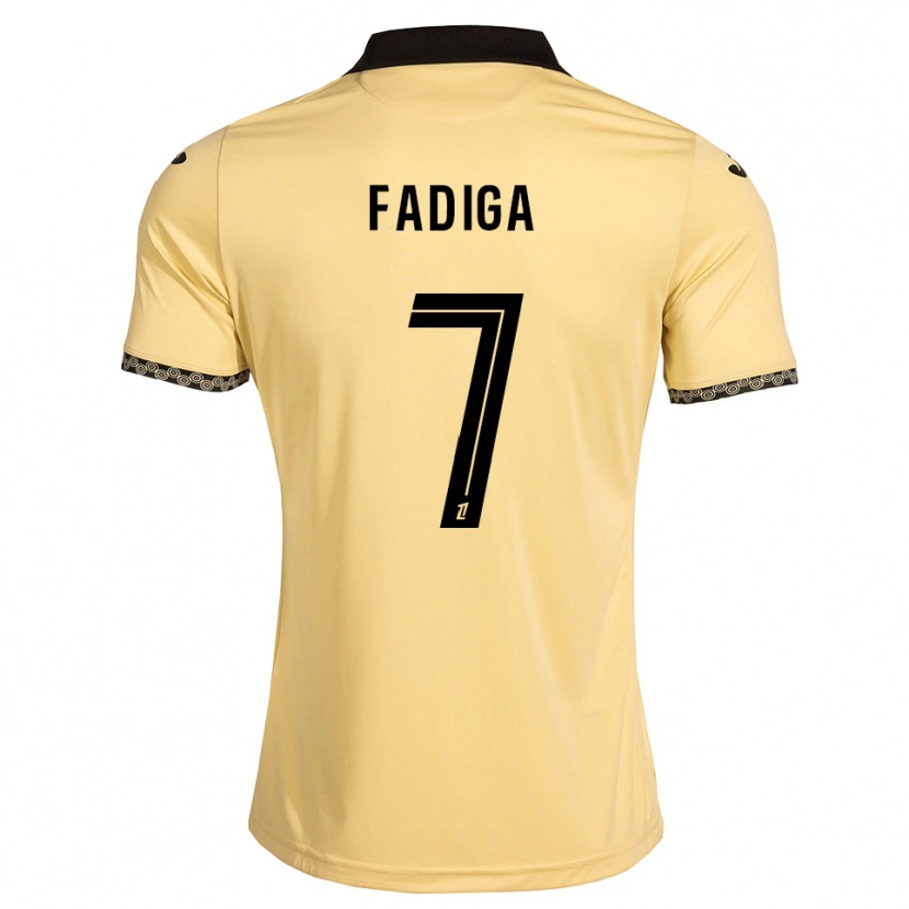 Danxen Criança Camisola Bandiougou Fadiga #7 Branco Navajo Preto Alternativa 2026/27 Camisa