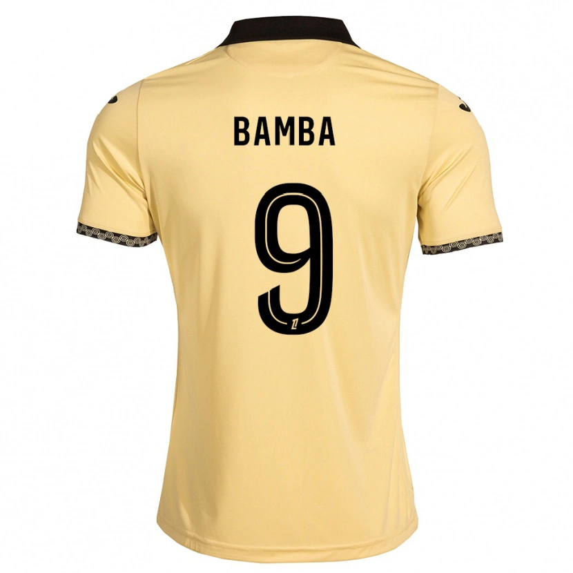 Danxen Criança Camisola Mohamed Bamba #9 Branco Navajo Preto Alternativa 2026/27 Camisa