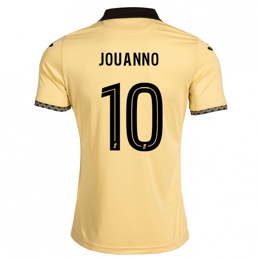 Danxen Criança Camisola Mathilde Jouanno #10 Branco Navajo Preto Alternativa 2026/27 Camisa
