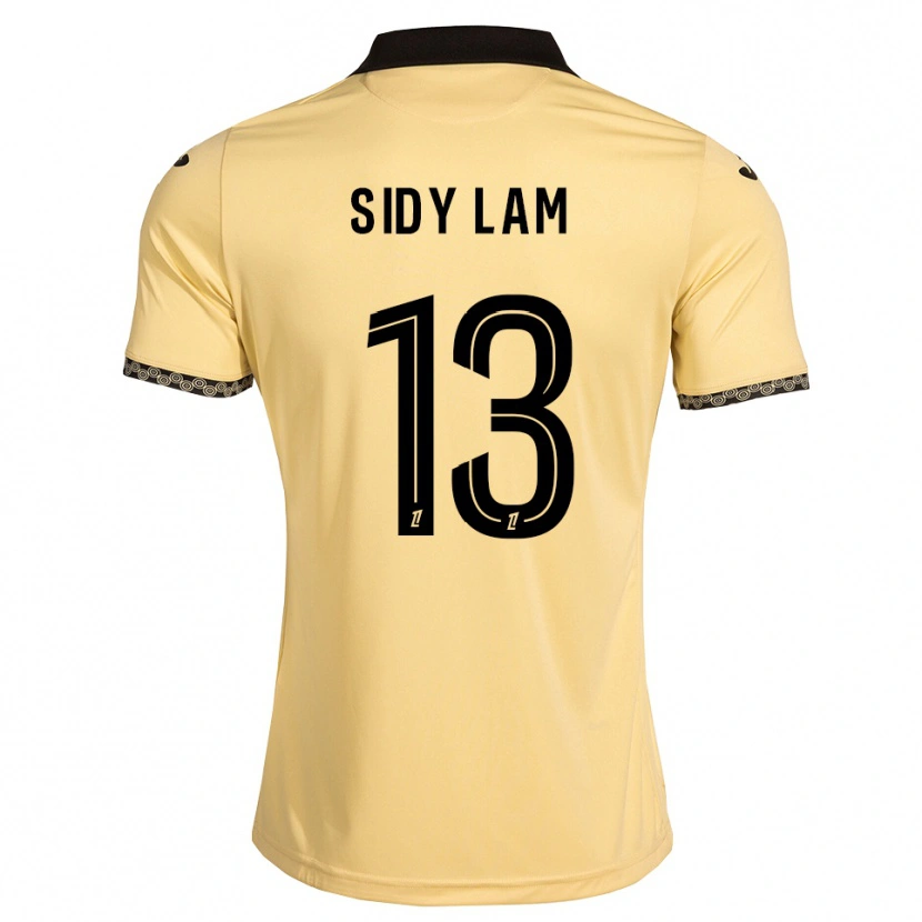 Danxen Criança Camisola Tapsirou Sidy Lam #13 Branco Navajo Preto Alternativa 2026/27 Camisa
