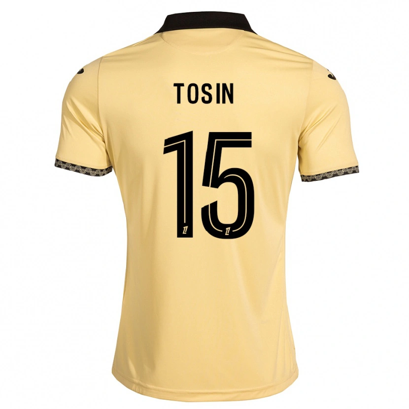 Danxen Criança Camisola Aiyegun Tosin #15 Branco Navajo Preto Alternativa 2026/27 Camisa