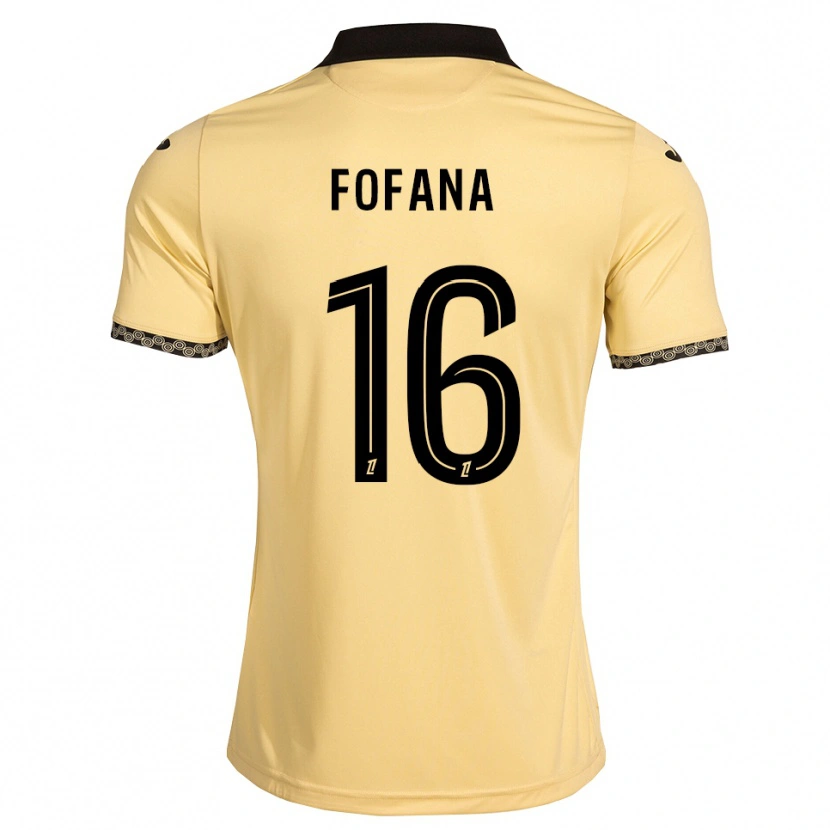 Danxen Criança Camisola Bahliseny Fofana #16 Branco Navajo Preto Alternativa 2026/27 Camisa