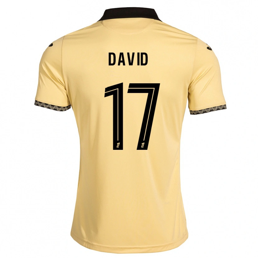 Danxen Criança Camisola Dune David #17 Branco Navajo Preto Alternativa 2026/27 Camisa