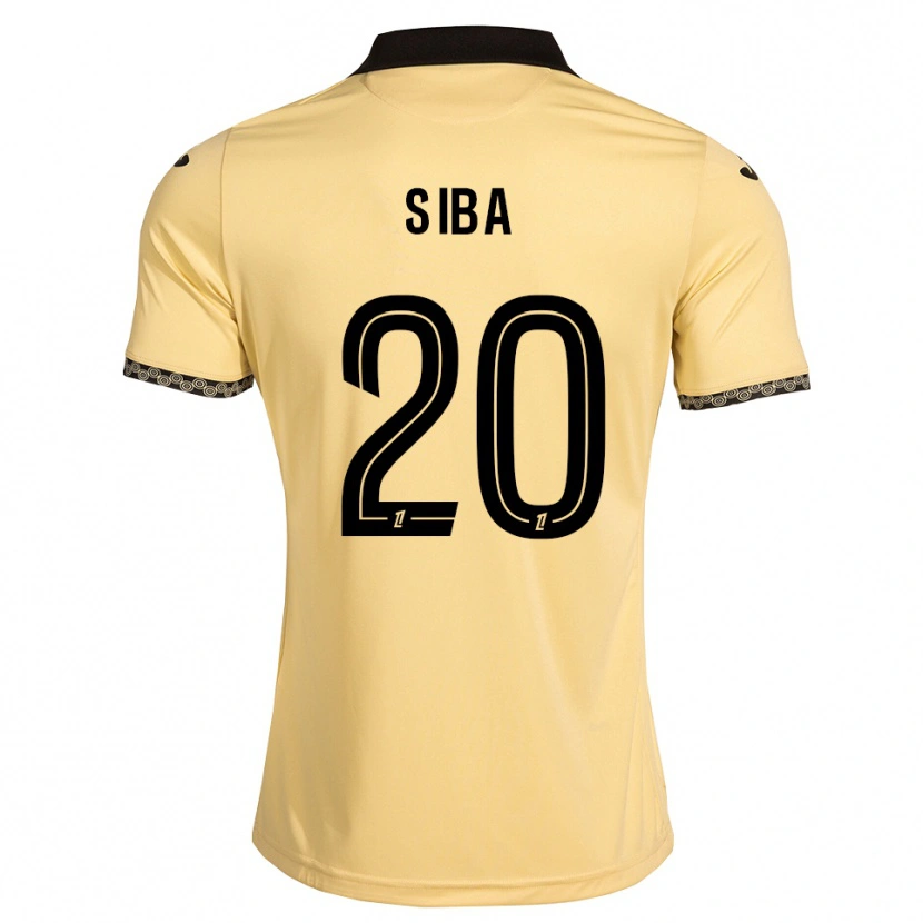 Danxen Criança Camisola Stevan Siba #20 Branco Navajo Preto Alternativa 2026/27 Camisa