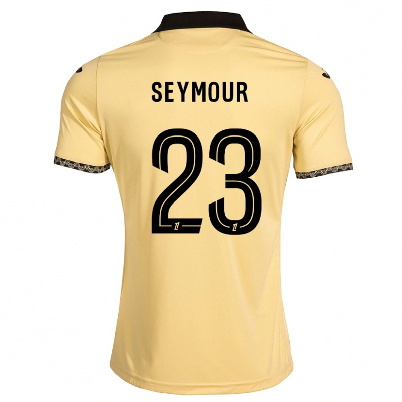 Danxen Criança Camisola Brice Seymour #23 Branco Navajo Preto Alternativa 2026/27 Camisa