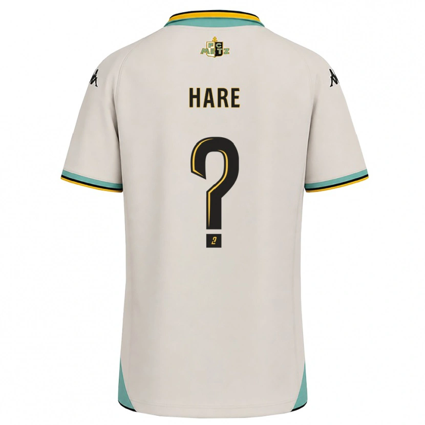 Danxen Criança Camisola Hugo Hare #0 Branco Floral Preto Alternativa 2026/27 Camisa