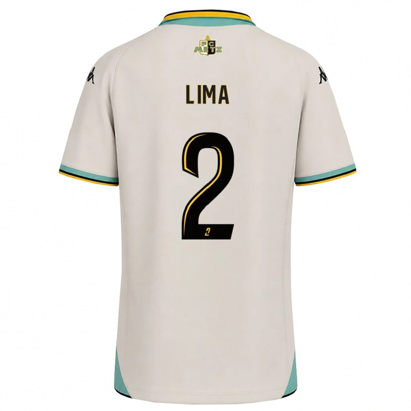 Danxen Criança Camisola Edson Lima #2 Branco Floral Preto Alternativa 2026/27 Camisa