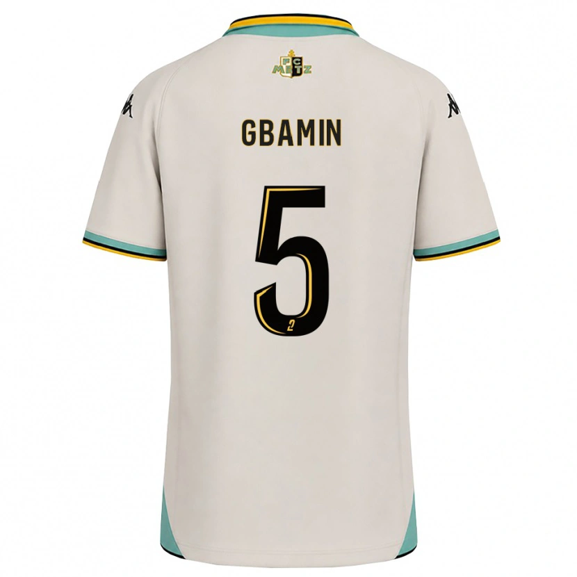 Danxen Criança Camisola Jean-Philippe Gbamin #5 Branco Floral Preto Alternativa 2026/27 Camisa
