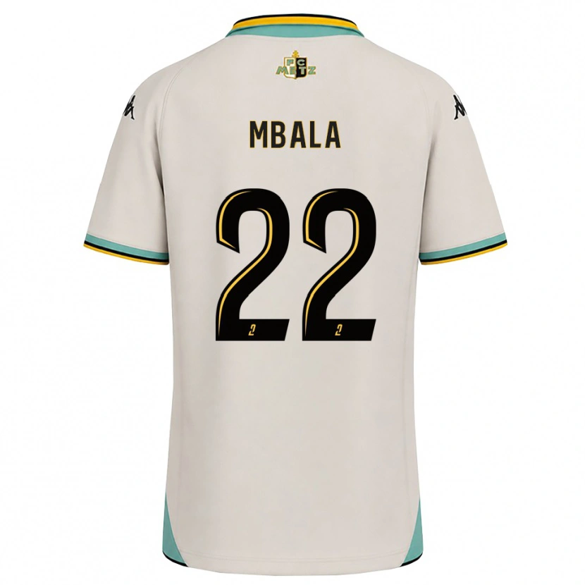 Danxen Criança Camisola Nathan Mbala #22 Branco Floral Preto Alternativa 2026/27 Camisa