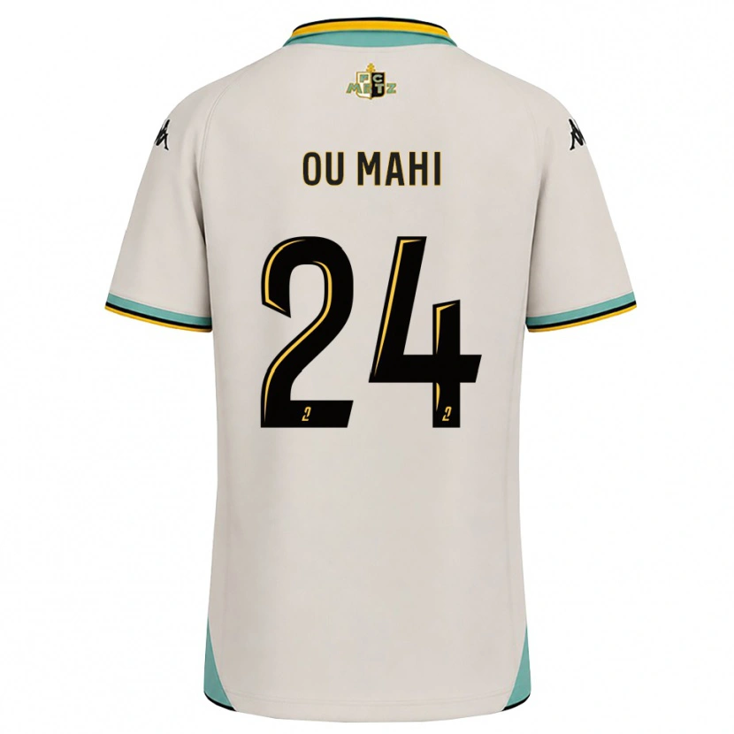 Danxen Criança Camisola Inès Ou Mahi #24 Branco Floral Preto Alternativa 2026/27 Camisa