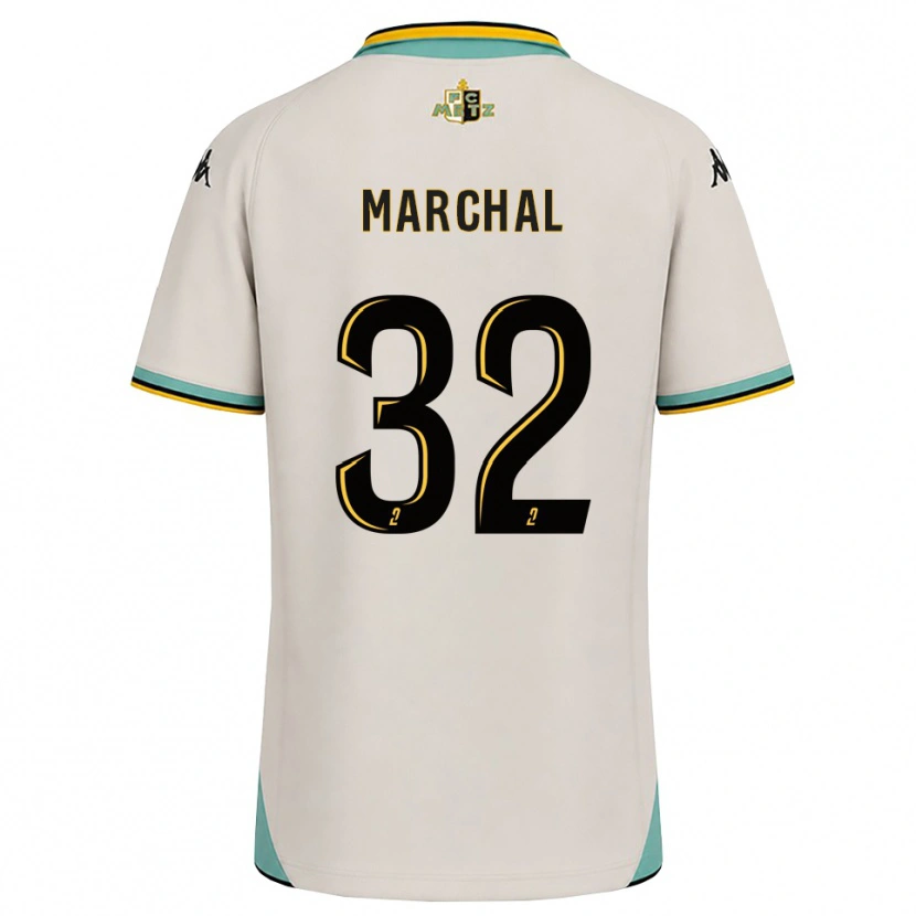 Danxen Criança Camisola Adam Marchal #32 Branco Floral Preto Alternativa 2026/27 Camisa