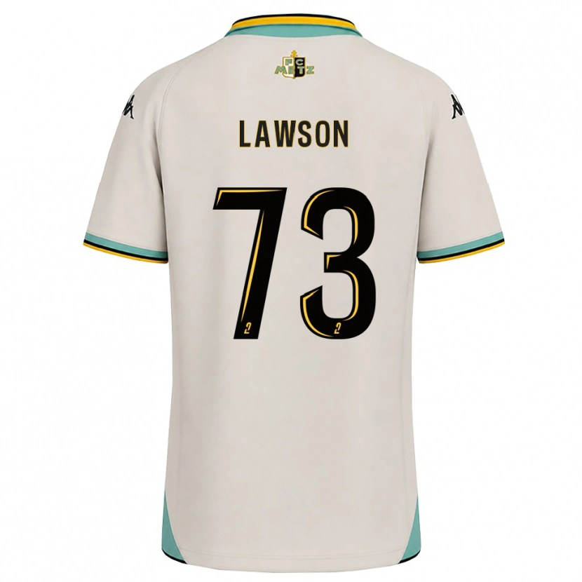Danxen Criança Camisola Yannis Lawson #73 Branco Floral Preto Alternativa 2026/27 Camisa