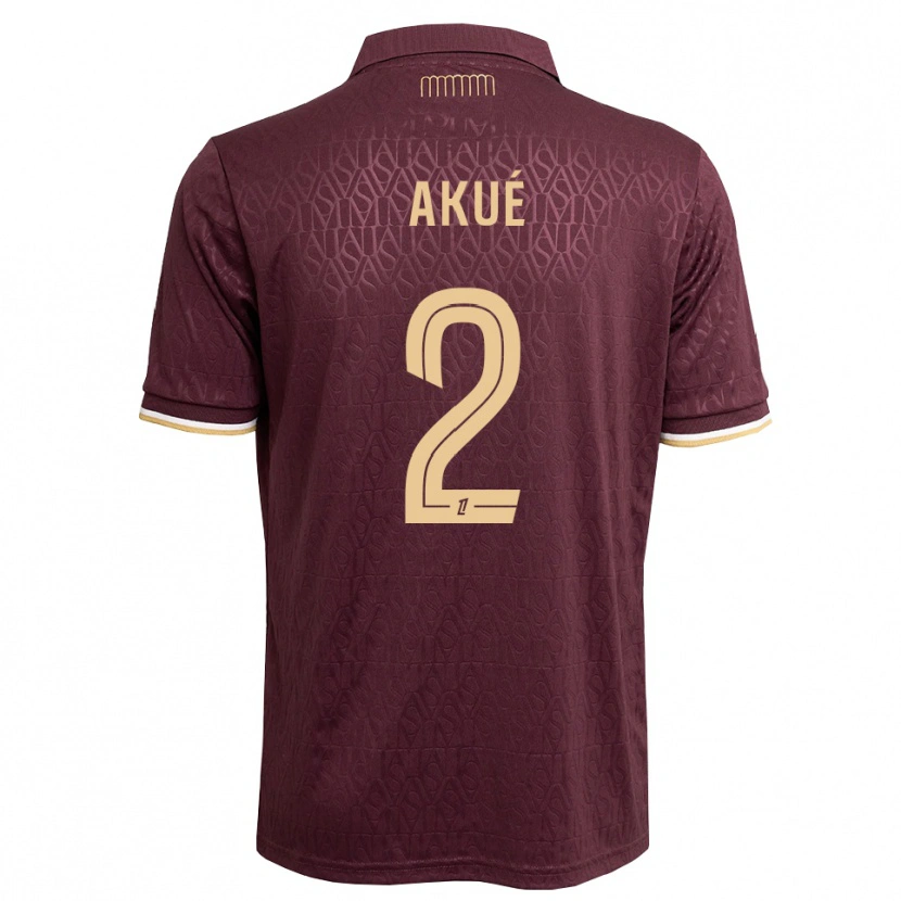 Danxen Criança Camisola Checkina Dzabatou Ecko #2 Marrom Areia De Castanha Alternativa 2026/27 Camisa