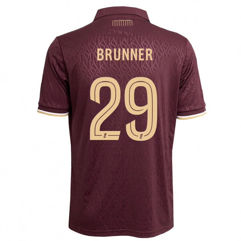 Danxen Criança Camisola Paris Brunner #29 Marrom Areia De Castanha Alternativa 2026/27 Camisa