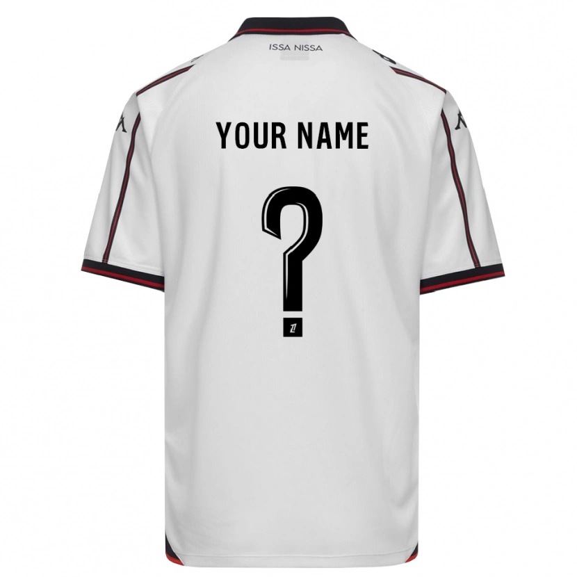 Danxen Criança Camisola Seu Nome #0 Preto Branco Alternativa 2026/27 Camisa