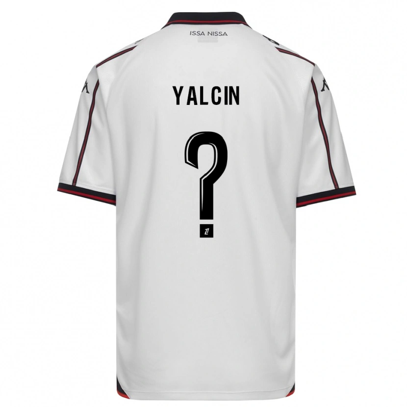 Danxen Criança Camisola Noah Yalcin #0 Preto Branco Alternativa 2026/27 Camisa