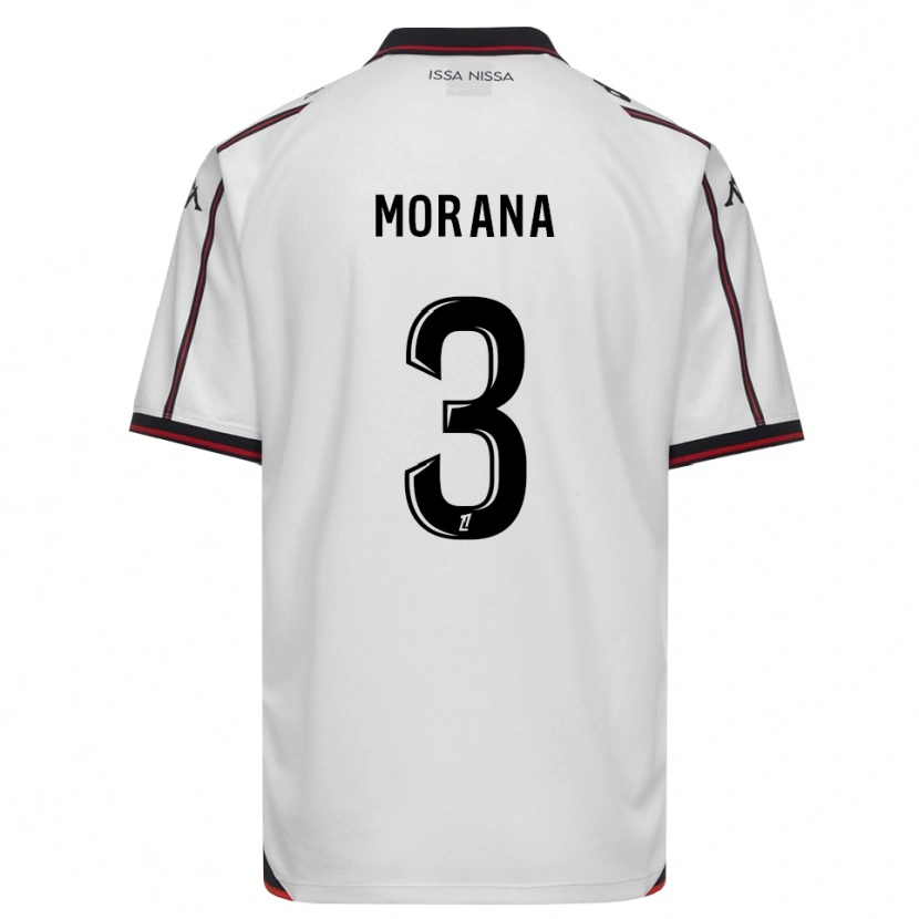 Danxen Criança Camisola Djelan Morana #3 Preto Branco Alternativa 2026/27 Camisa