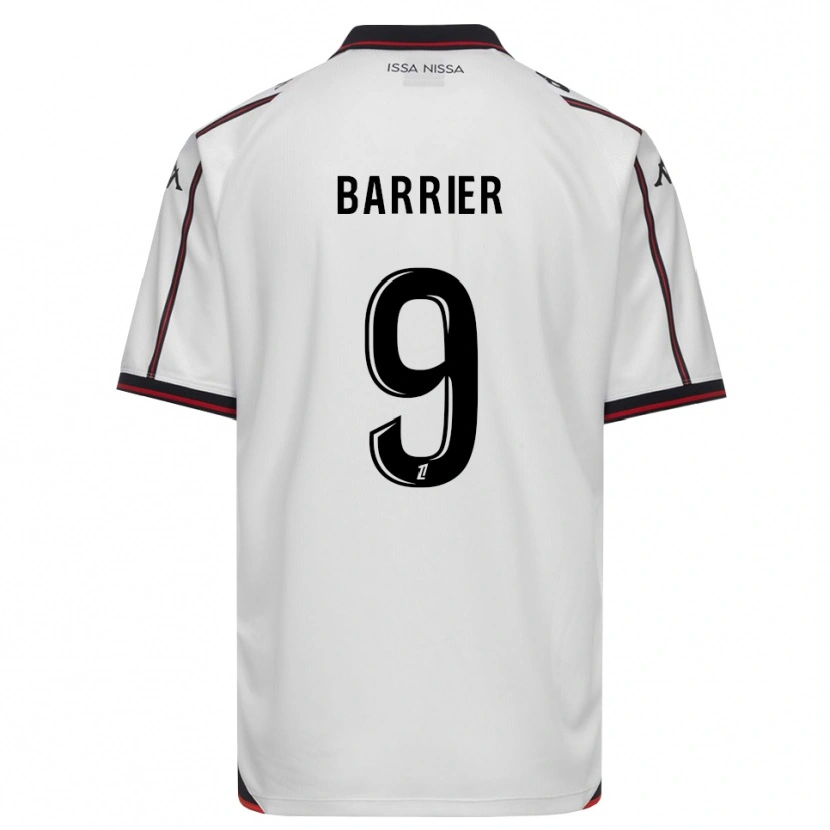 Danxen Criança Camisola Inès Barrier #9 Preto Branco Alternativa 2026/27 Camisa