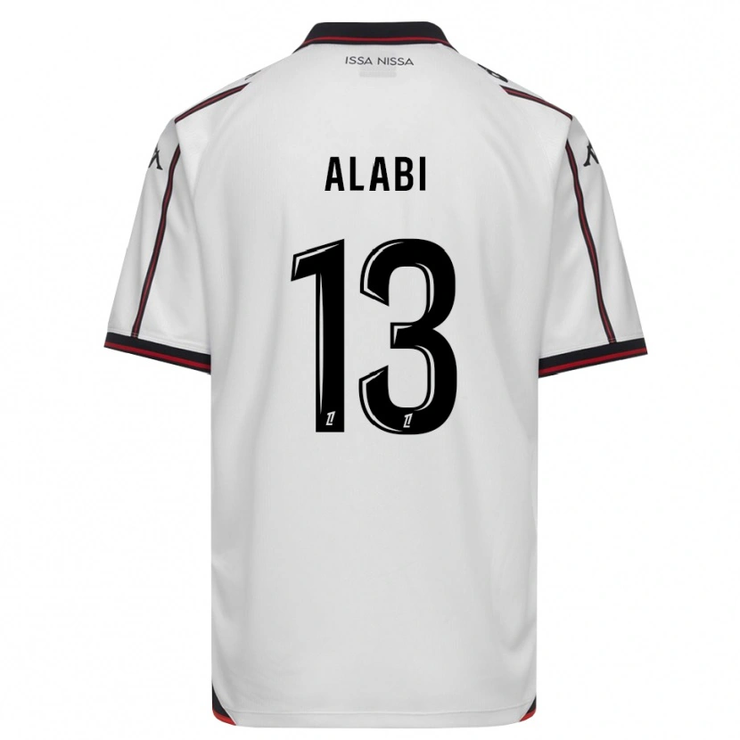 Danxen Criança Camisola Kayyum Alabi #13 Preto Branco Alternativa 2026/27 Camisa