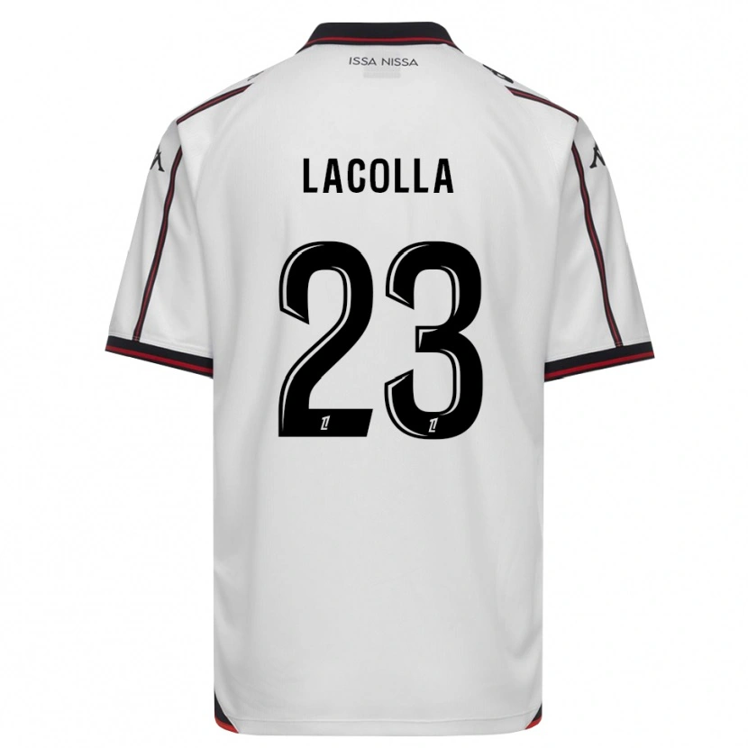 Danxen Criança Camisola Mellie Lacolla #23 Preto Branco Alternativa 2026/27 Camisa