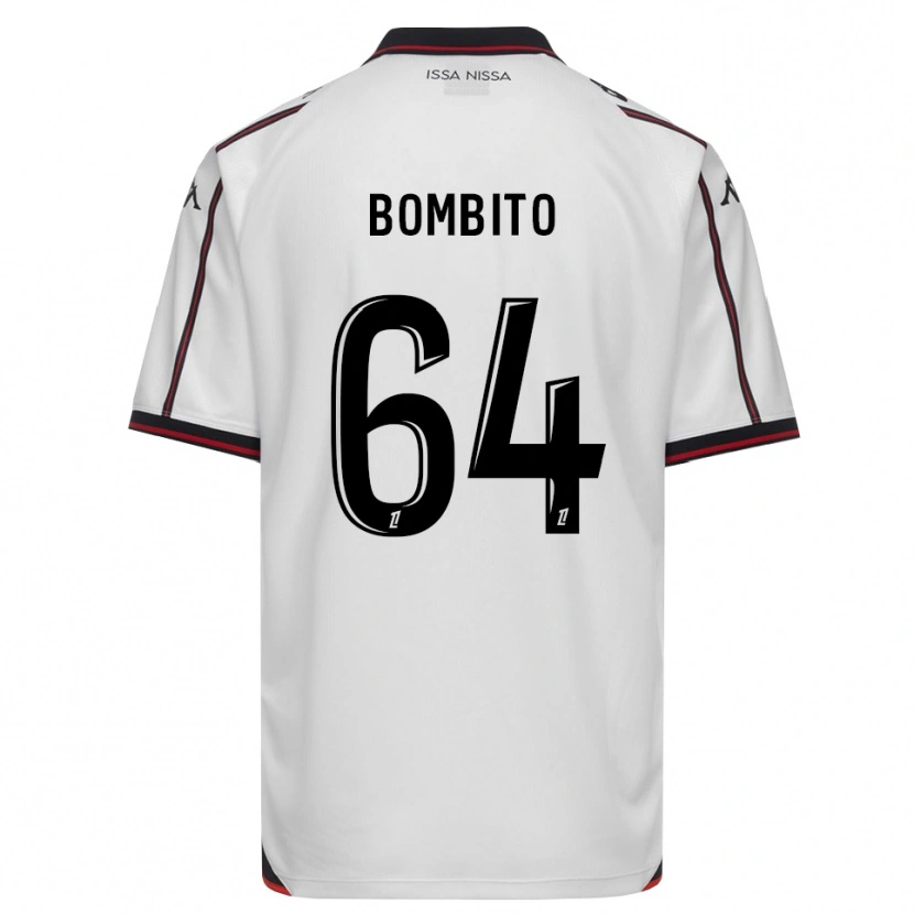 Danxen Criança Camisola Moïse Bombito #64 Preto Branco Alternativa 2026/27 Camisa