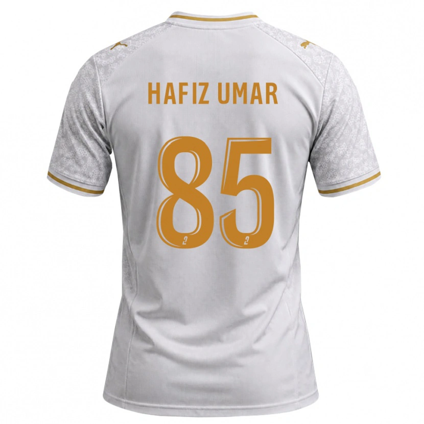 Danxen Criança Camisola Hafiz Umar Ibrahim #85 Cinza Dourado Branco Alternativa 2026/27 Camisa