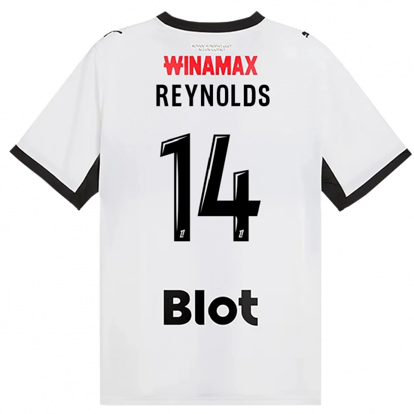 Danxen Criança Camisola Bryan Reynolds #14 Preto Branco Vermelho Alternativa 2026/27 Camisa