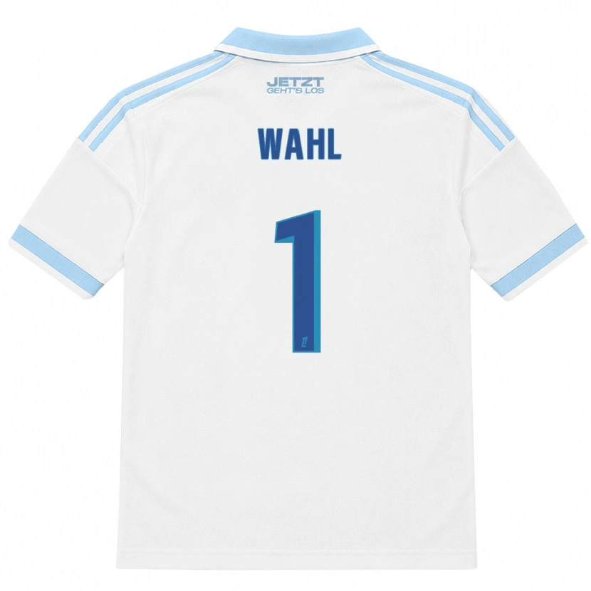 Danxen Criança Camisola Manon Wahl #1 Azul Céu Claro Branco Vermelho Alternativa 2026/27 Camisa