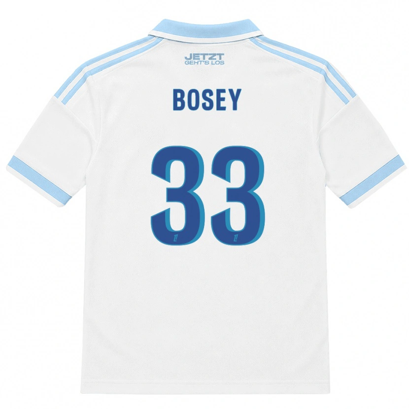 Danxen Criança Camisola Jean-Baptiste Bosey #33 Azul Céu Claro Branco Vermelho Alternativa 2026/27 Camisa
