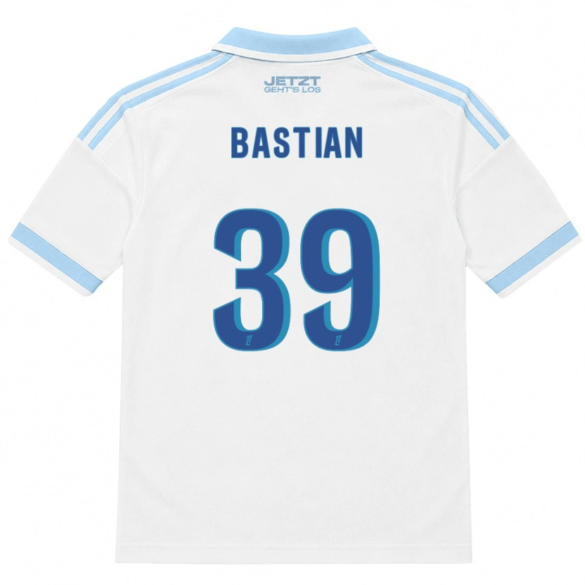 Danxen Criança Camisola Maxime Bastian #39 Azul Céu Claro Branco Vermelho Alternativa 2026/27 Camisa
