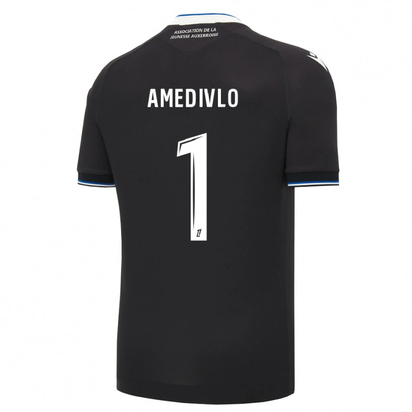 Danxen Criança Camisola Rayann Amedivlo #1 Preto Azul Branco Alternativa 2026/27 Camisa
