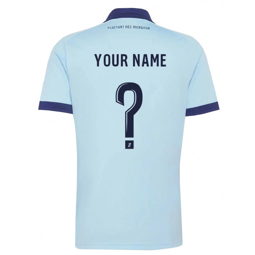 Danxen Criança Camisola Seu Nome #0 Azul Centáurea Preto Alternativa 2026/27 Camisa