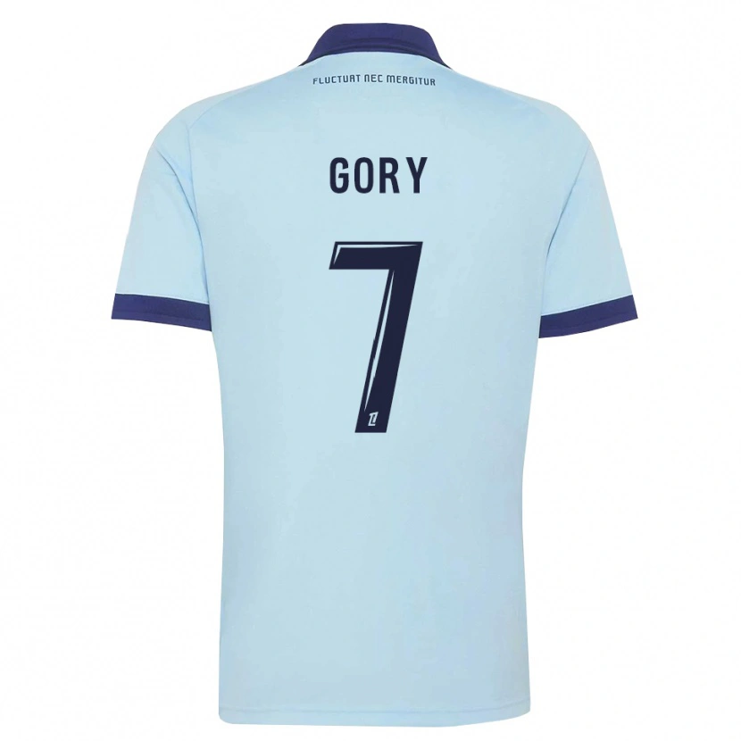 Danxen Criança Camisola Alimami Gory #7 Azul Centáurea Preto Alternativa 2026/27 Camisa