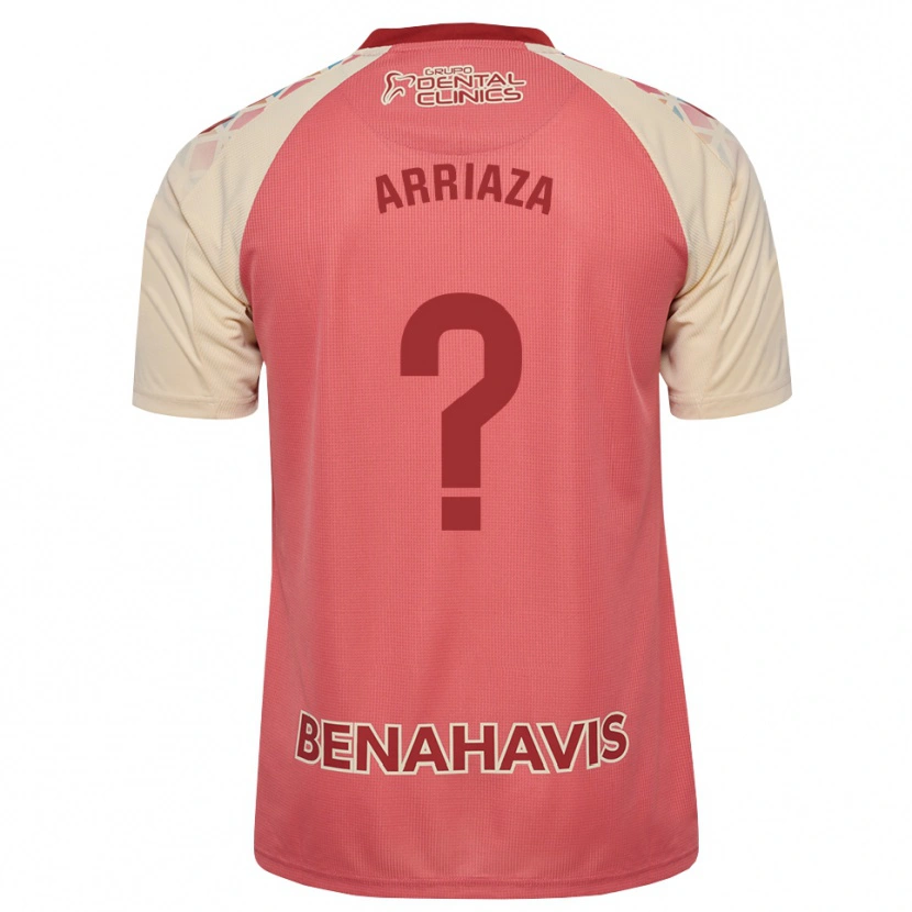 Danxen Criança Camisola Pablo Arriaza #0 Rosa Claro Vermelho Azul Alternativa 2026/27 Camisa