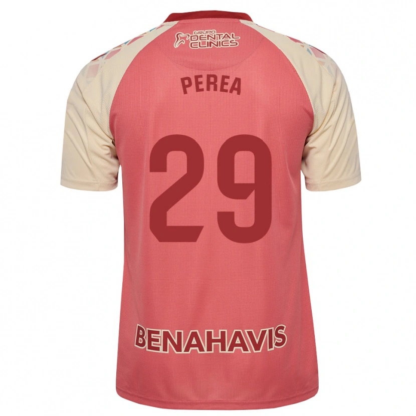 Danxen Criança Camisola Gorka Perea #29 Rosa Claro Vermelho Azul Alternativa 2026/27 Camisa