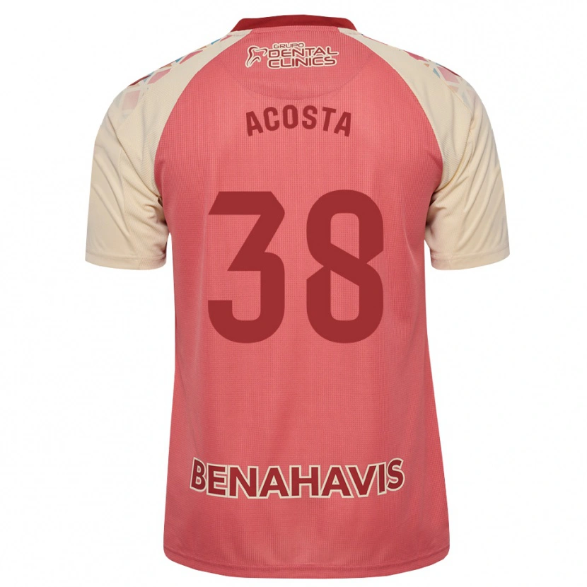 Danxen Criança Camisola Judith Acosta #38 Rosa Claro Vermelho Azul Alternativa 2026/27 Camisa