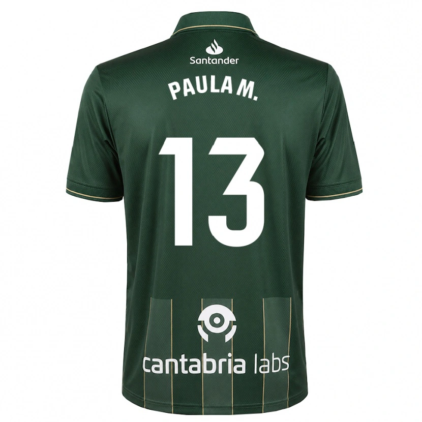 Danxen Criança Camisola Paula Muñoz Álvarez #13 Cinza Ardósia Escuro Branco Alternativa 2026/27 Camisa