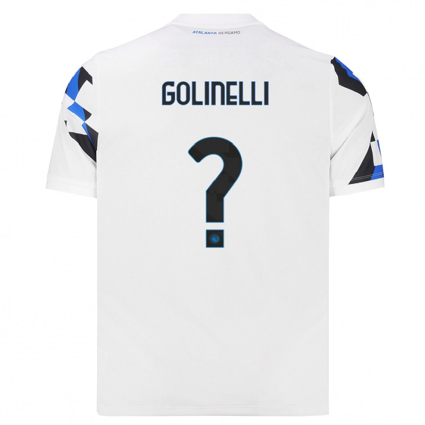 Danxen Criança Camisola Martino Golinelli #0 Branco Vermelho Azul Alternativa 2026/27 Camisa