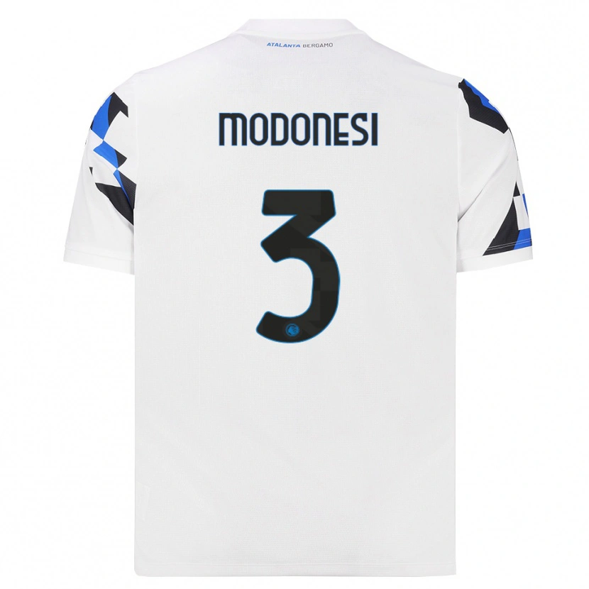 Danxen Criança Camisola Giorgio Modonesi #3 Branco Vermelho Azul Alternativa 2026/27 Camisa
