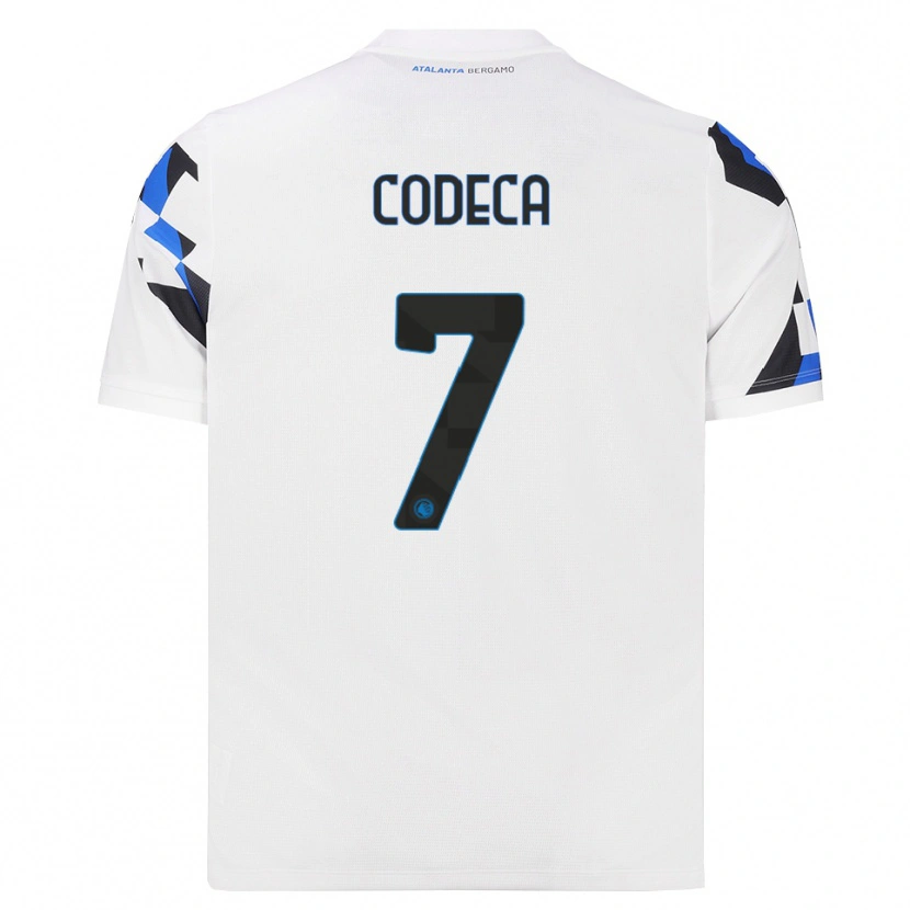Danxen Criança Camisola Bianca Codeca #7 Branco Vermelho Azul Alternativa 2026/27 Camisa